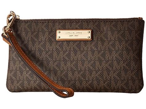 michael kors medium wristlet|michael kors wallet with strap.